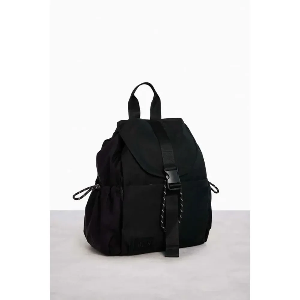 NWT Beis Sports Cargo Backpack in Black
